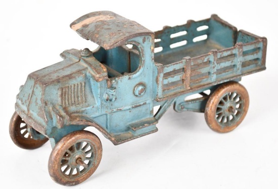 Cast Iron Mack "C" Cab Stake Bed Truck
