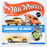 1969 Hot Wheels Mongoose vs Snake NIBP