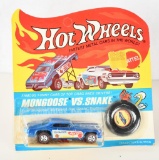 1970 Hot Wheels Redline Mongoose vs Snake NIBP
