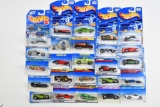 25- Newer Hot Wheels Cars in Blister Packs