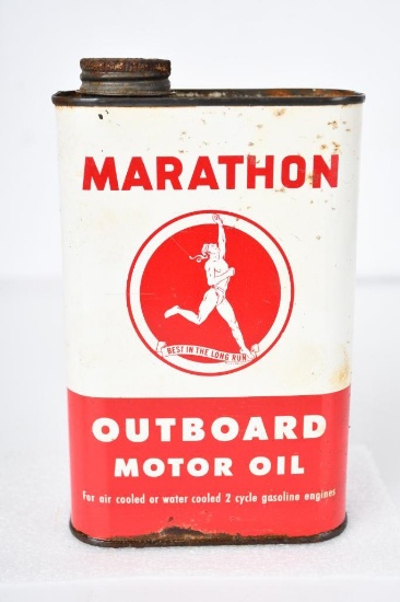 Marathon Outboard Motor Oil 1 Quart can