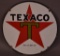 Texaco (black-T) Star Logo Porcelain Sign