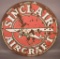 Sinclair Aircraft w/logo Porcelain Sign