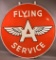 Flying A w/logo Identification Porcelain Sign