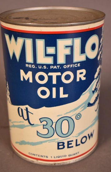 Wil-Flo Motor Oil at 30 Below Quart Can