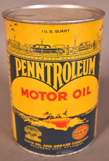 Penntroleum Motor Oil Quart Can
