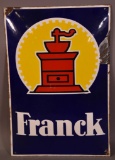 Franck (coffee) Porcelain Sign