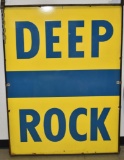 Deep Rock Identification Porcelain Sign NOS