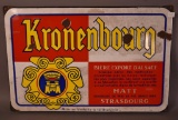 Kronenbourg w/logo Porcelain Sign