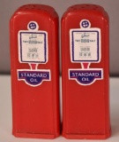 Standard Oil of Kentucky Gas Plastic Gas Pump Salt & Pepper Shakers
