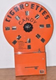Coin-Operated Wall Mounted Cigarette Machine, Restored