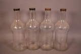 4-Holcomb Oil Co. Oil Bottles