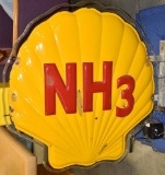 (Shell) NH3 Porcelain Neon Sign