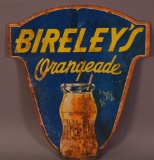 Bireley's Orangeade w/bottle Metal Sign