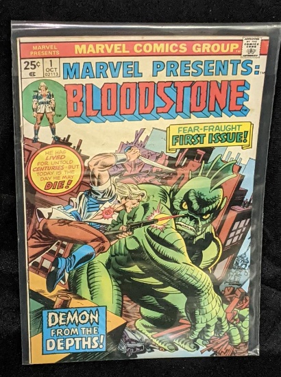 Marvel Presents: Bloodstone #1 Comic Book .25 Cents