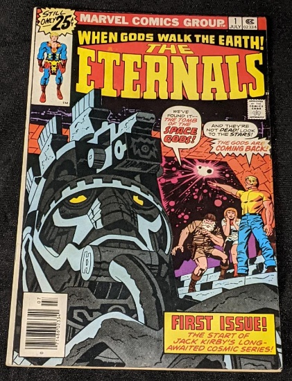 The Eternals #1 Marvel Comic Book KEY 1st Appearance of Eternals