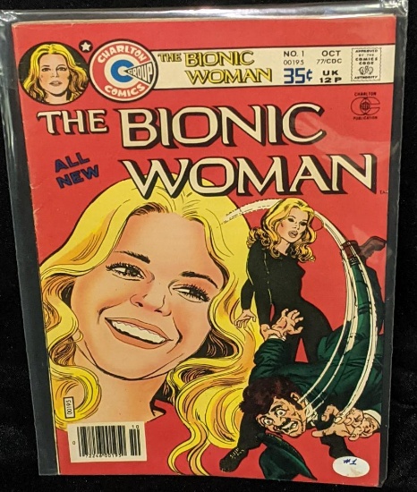 The Bionic Woman Comic Book #1 1977