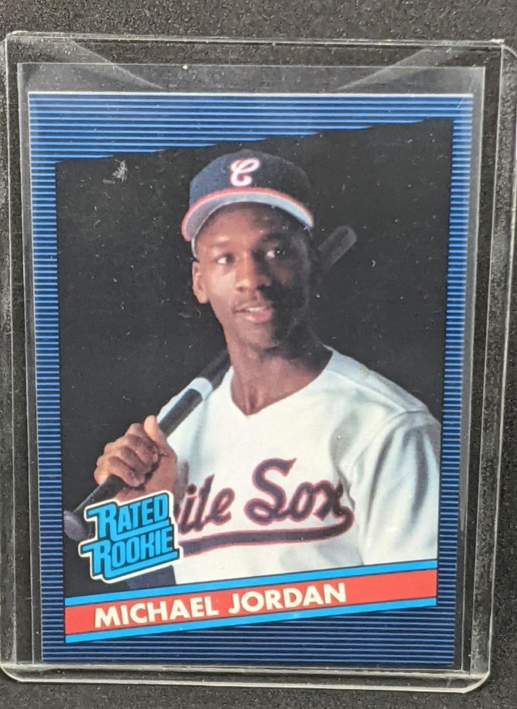michael jordan rated rookie baseball card value