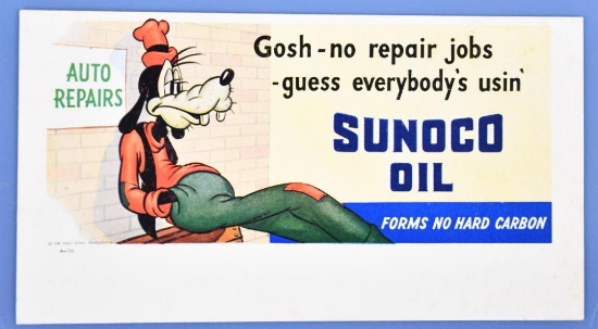 Sunoco Oil Advertising Ink Blotter