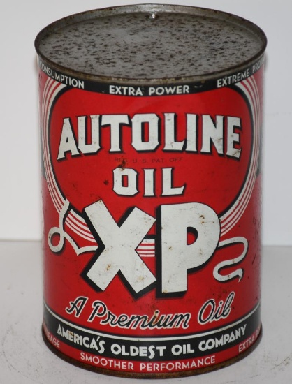 Autoline Oil XP Motor Oil Quart Metal Can