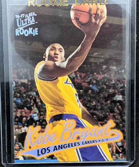 1996 Kobe Bryant Fleer Ultra Rookie Card