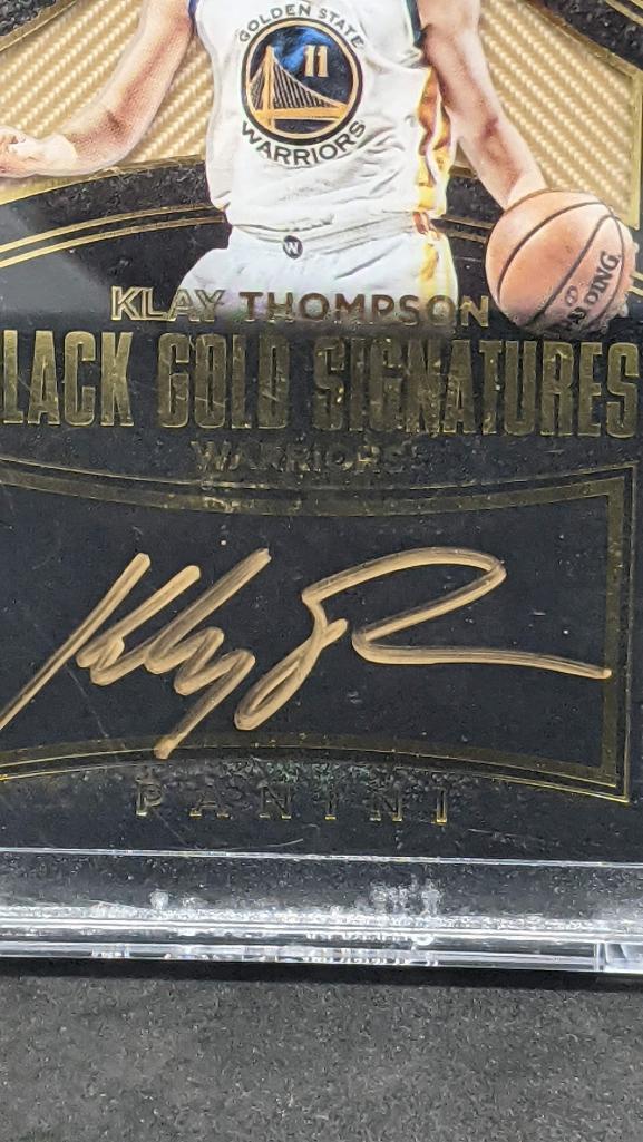 2015 Panini Black Gold Klay Thompson Autograph | Proxibid