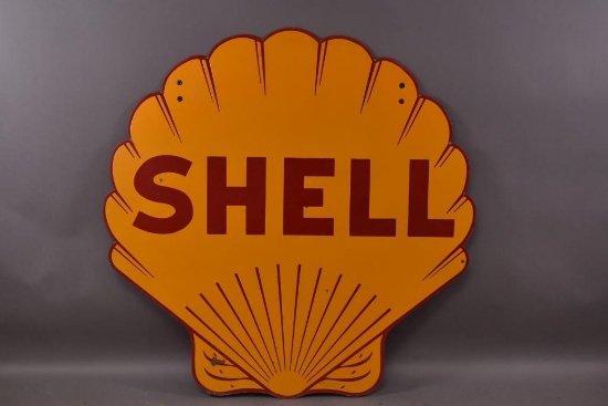 Shell (half-lines) Porcelain Sign (TAC)