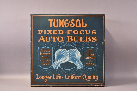 Tung-Sol Fixed Focus Auto Bulbs Metal Cabinet