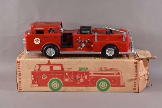 Texaco Fire Chief Toy Fire Engine in Original Box