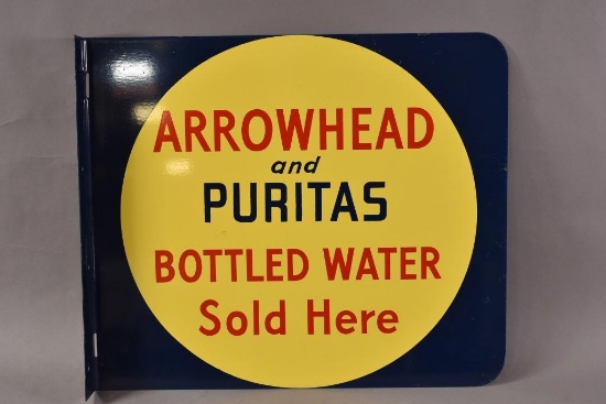 Arrowhead & Puritas Bottled Water Sold Here Sign
