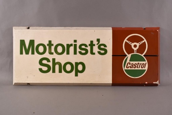 Castrol Motorist's Shop Fiberglass Sign