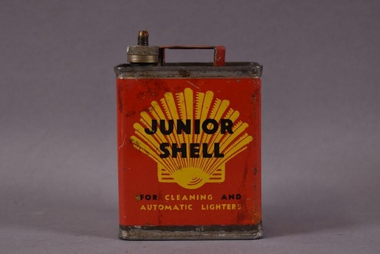 Junior Shell Lighter Fluid Metal Can