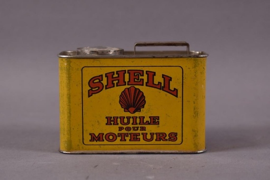 Shell Huile Pour Moteurs Metal Can