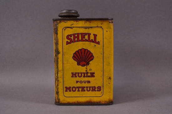 Shell Huile Pour Moteurs Metal Can