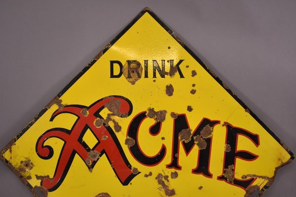 Acme Beer  9" x 12" Sign 