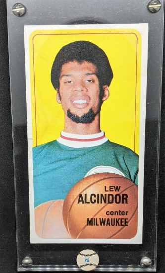 1970 Topps Lew Alcindor Kareem Abdul Jabbar Basketball Card Very Good