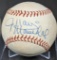 Juan Marichal Autographed MLB Tigers Baseball w/ Others Foster Bert