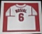 Stan Musial Autographed Framed Jersey PSA DNA Authentic