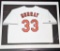 Eddie Murray MLB HOF Baltimore Orioles #22 Autographed MLB Framed Baseball Jersey AUTHENTIC
