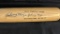 Dave Kingman Autographed MLB Baseball Bat New York Mets