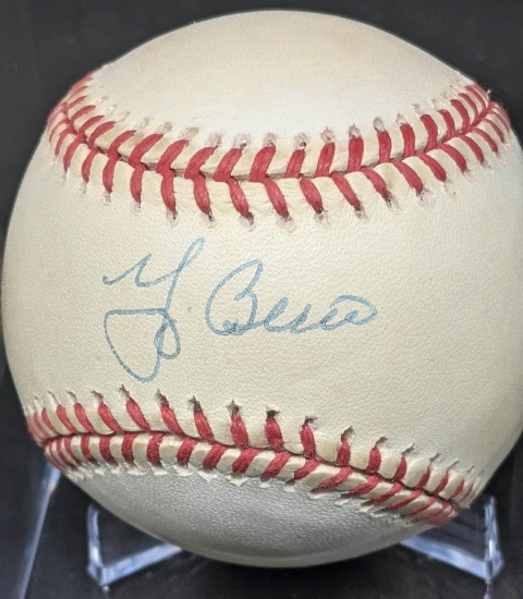 Yogi Berra New York Yankees Autographed MLB Baseball JSA Certified