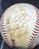 Montreal Expos Autographed Team Ball Tony Perez Dick Williams Gary Carter Auto's & More