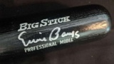 Ernie Banks Chicago Cubs MLB Autographed Baseball Bat JSA Certified