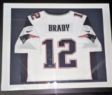 Tom Brady New England Patriots Autographed NFL Football Jersey TriStar Authenticated COA