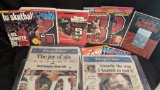 Michael Jordan Bulls Lot Rare Chinese Beckett Mags Newspapers Wheaties & More