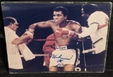 Muhammad Ali Boxing Great Autographed Color Photo 8x10 JSA Certified