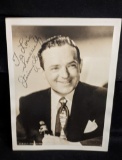 Jimmy Dorsey Autographed 5x7 Photo JAZZ 