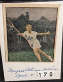 Margaret Osborne Dupont US Womens Tennis World #1 Champ Autograph w/ 1951 Card