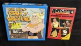 Hulk Hogan's Rock n' Wresling Card Game w/ Wrestling Book