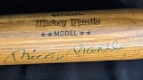 Mickey Mantle Autographed Major League Baseball Bat